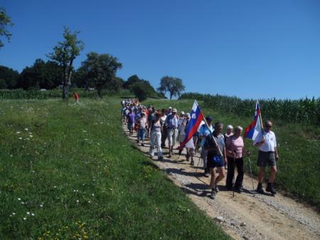 Pohod po poti ob nekdanji nemško italijanski okupacijski meji 4